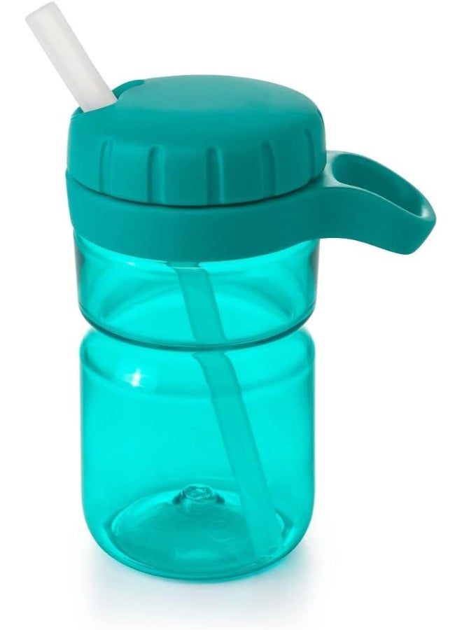 OXO Tot Twist Lid Water Bottle for Big Kids - Teal - Image 1